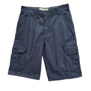 Rustic Blue Shorts‎ Boys 16 Preppy Academia Casual Blue Cotton School Travel